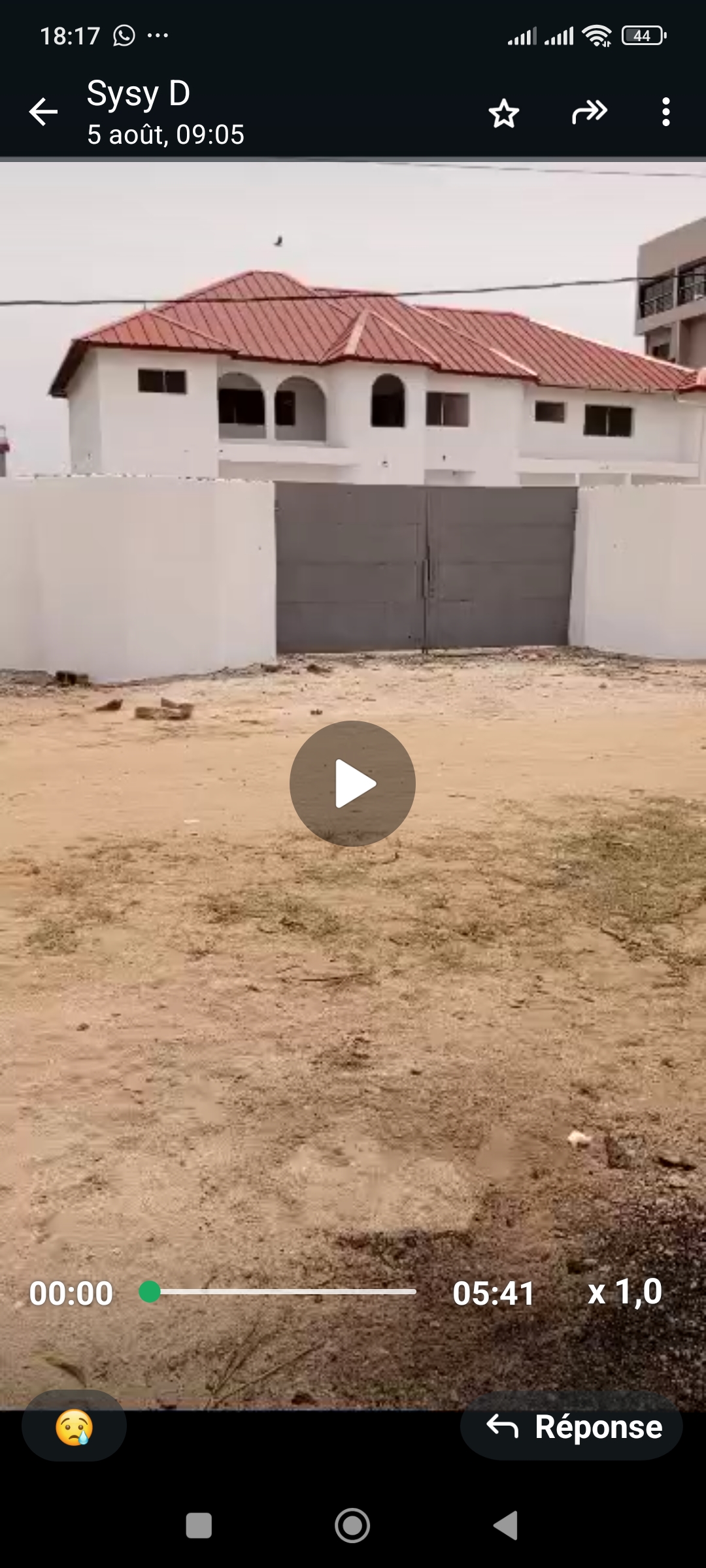 BELLE OPPORTUNITÉ À SAISIR URGEMMENT, EN VENTE VILLA DUPLEX EN GROS OEUVRES