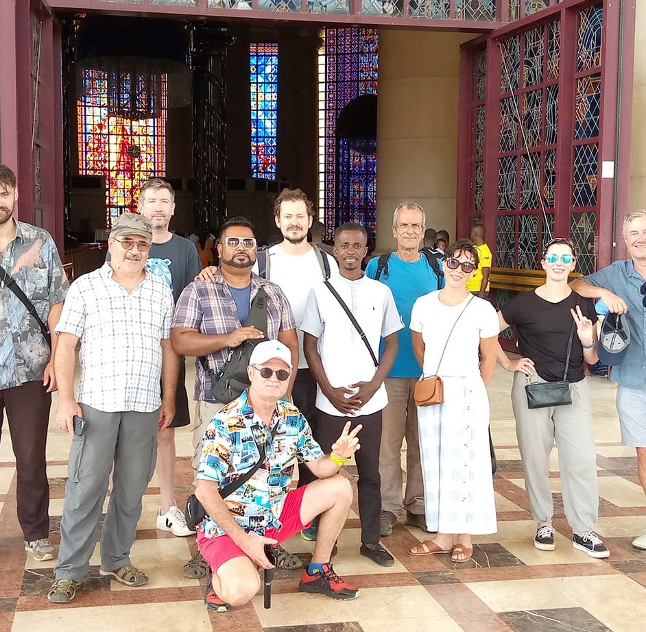 VISITE DE LA BASILIQUE DE YAMOUSSOUKRO