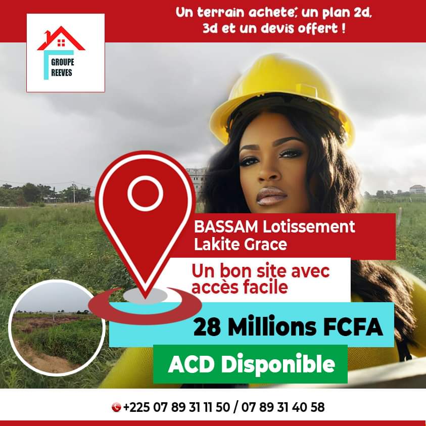 Vnainnovation:terrain en vente