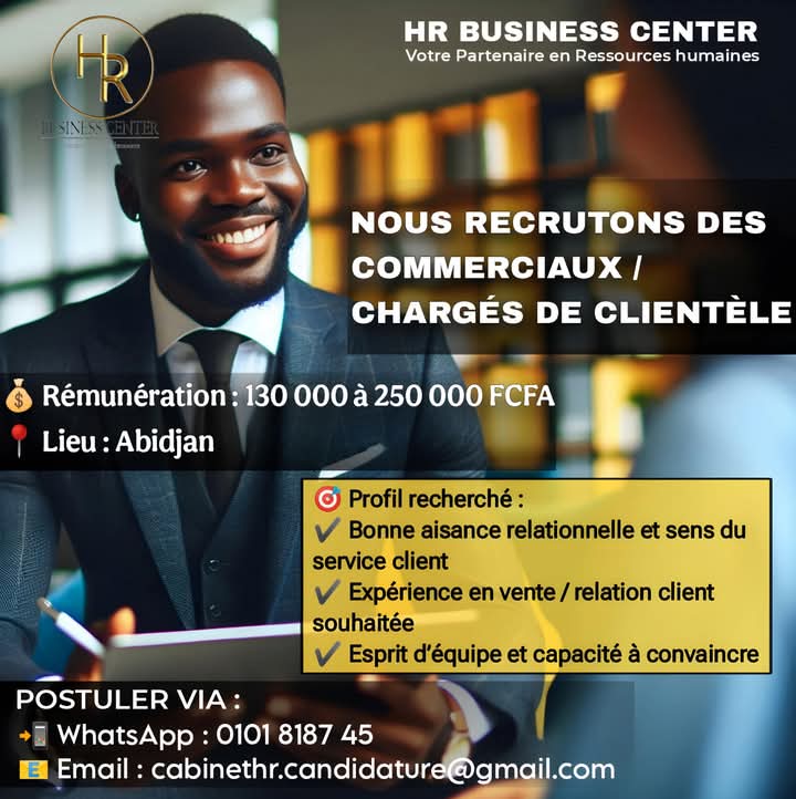 RECRUTEMENT COMMERCIAUX