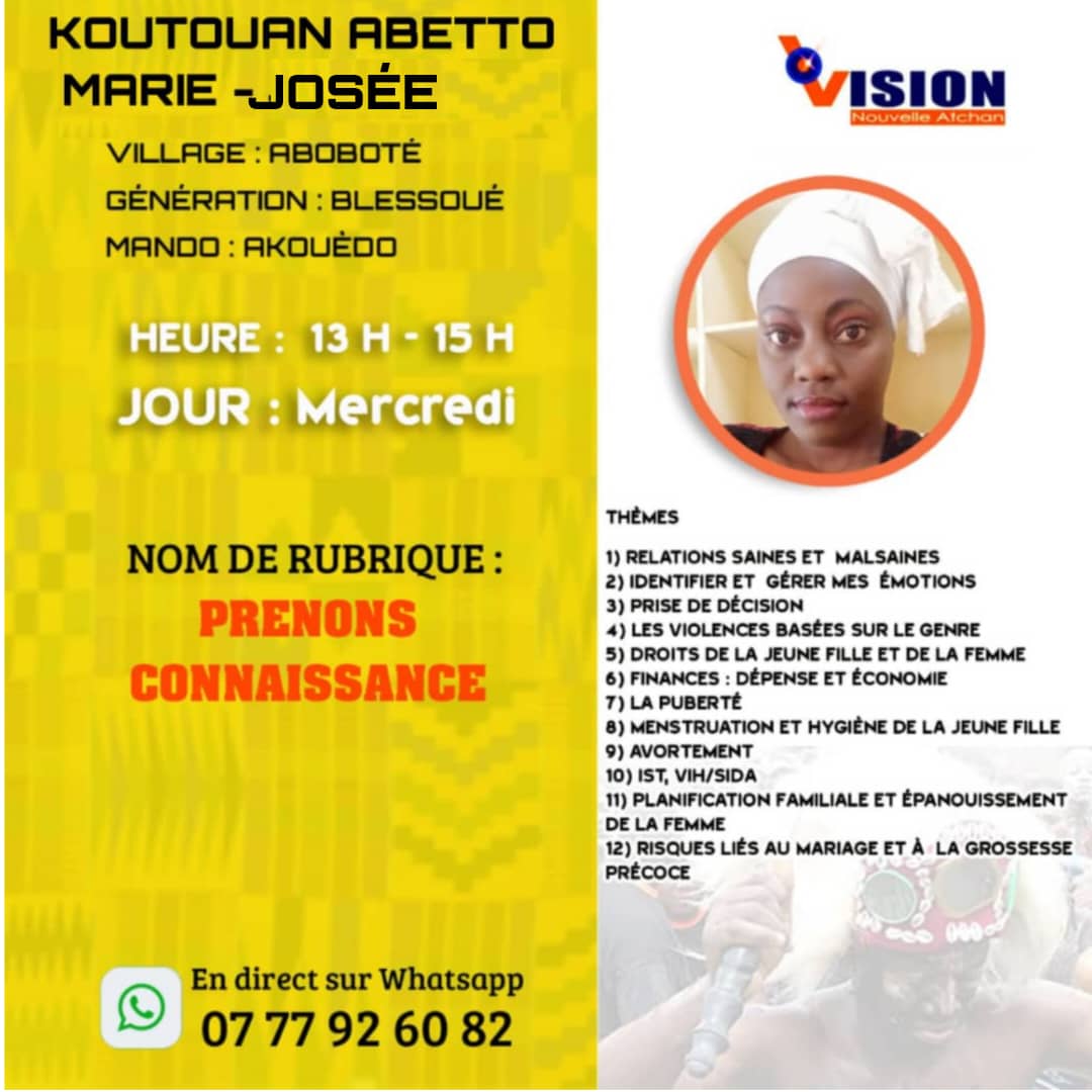 RUBRIQUES VNA