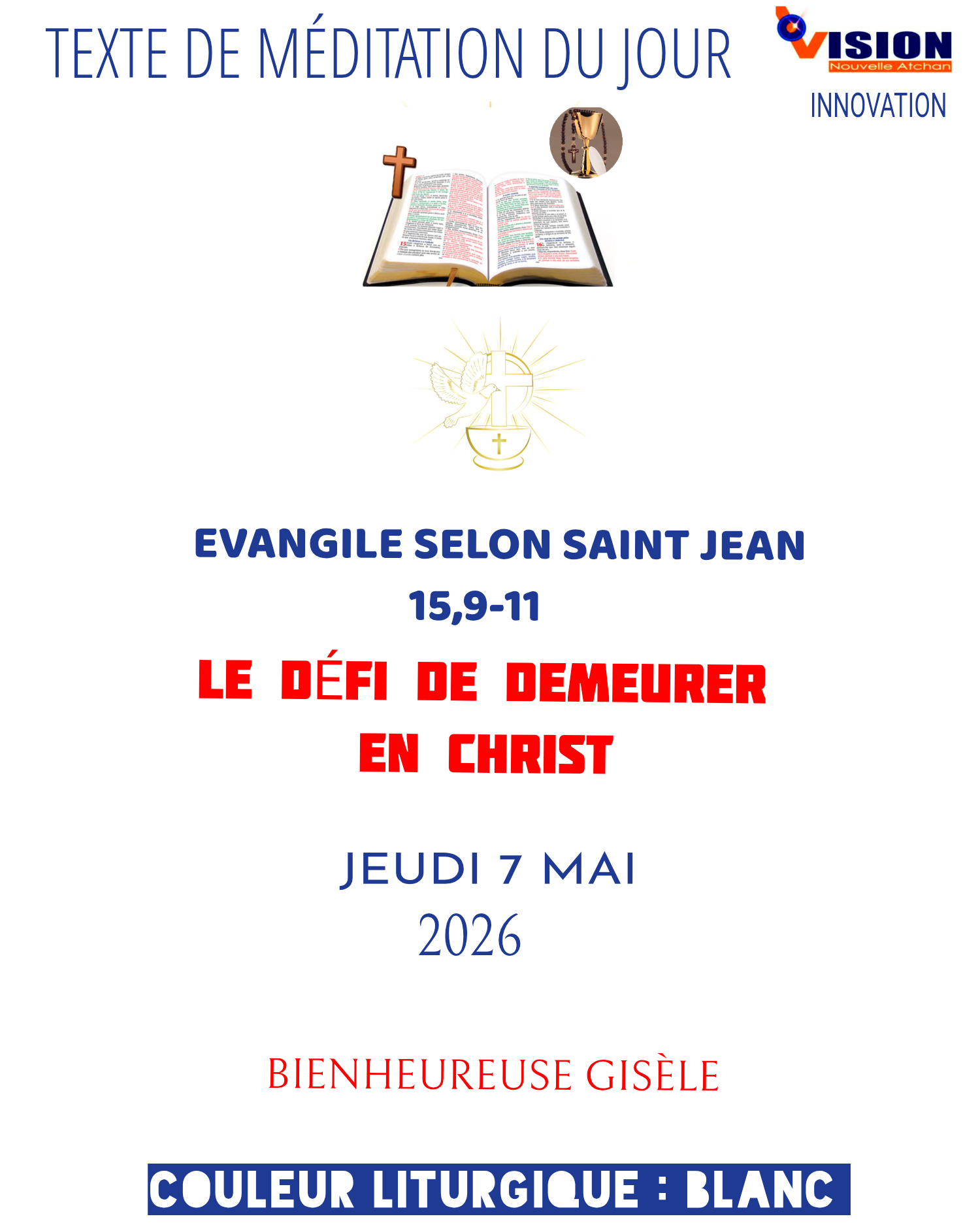 MÉDITATION DU 7 MAI 2026