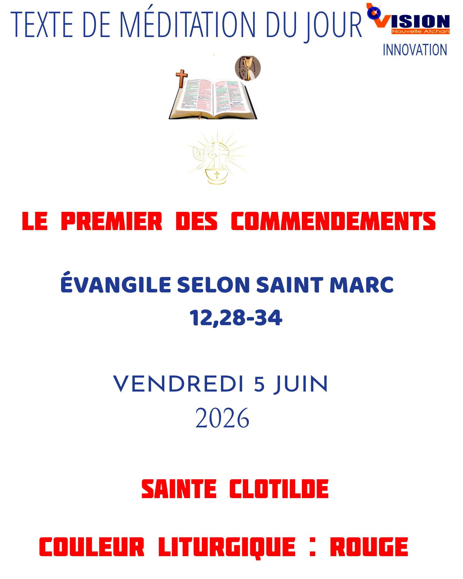 MÉDITATION DU 5 JUIN 2026